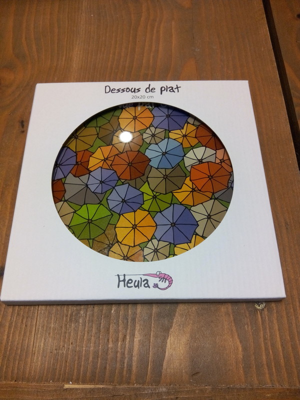 Dessous de plat Gougoule Earth 20x20cm