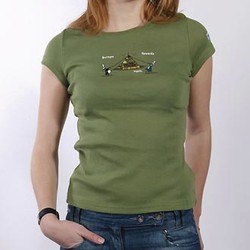 Tee-shirt femme bretagne-normandie